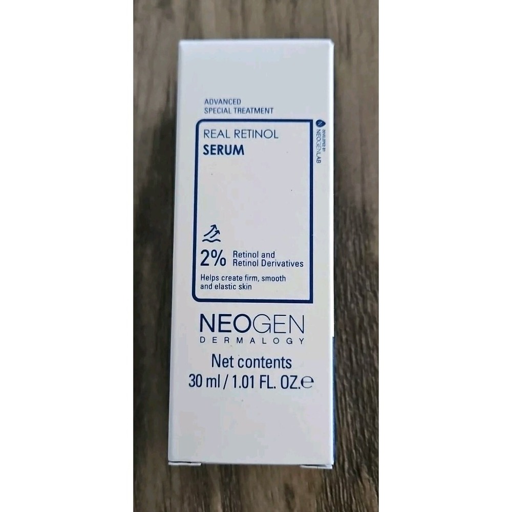 NEOGEN Dermalogy Real Retinol Serum 1.01 fl.oz/30ml Firms Smooths exp 5/2026 NEW